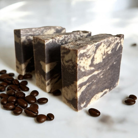 Coffee + Cream | Exfoliating Goats Milk Soap Bar