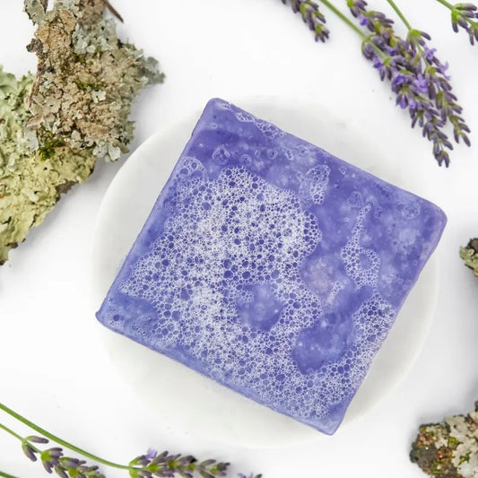 Lavender Oak Moss | Exfoliating Soap Bar